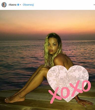 Rita Ora nago na instagramie