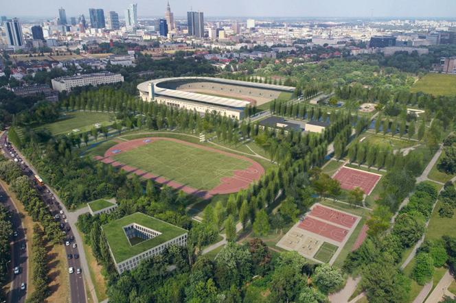 Modernizacja stadionu Skry w Warszawie