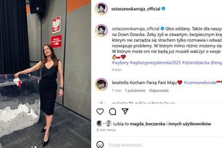 Wybory Prezydenckie 2025: Tak głosują gwiazdy w drugiej turze! Maja Ostaszewska