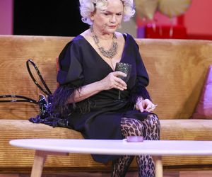 Katarzyna Figura szokuje na ściance, jak nastolatka