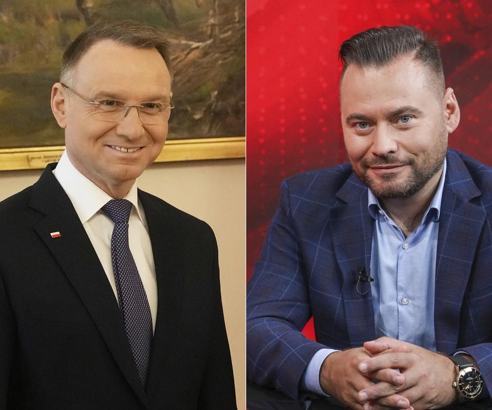 Andrzej Duda i Krzysztof Stanowski