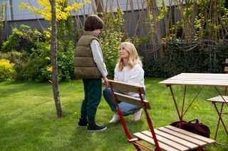 Barwy szczęścia odc. 3240. Dominika (Karolina Chapko), Mateuszek (Filip Kowalewicz)