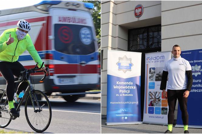 Policjant z Płocka zderzył się z cysterną! Miał przejechać 1000 km, by wspomóc zbiórkę na 19-latkę z Radomia