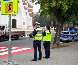 Akcja policji: Bezpieczna droga do szkoły