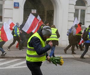 Protest rolników pod Sejmem - starcia z policją