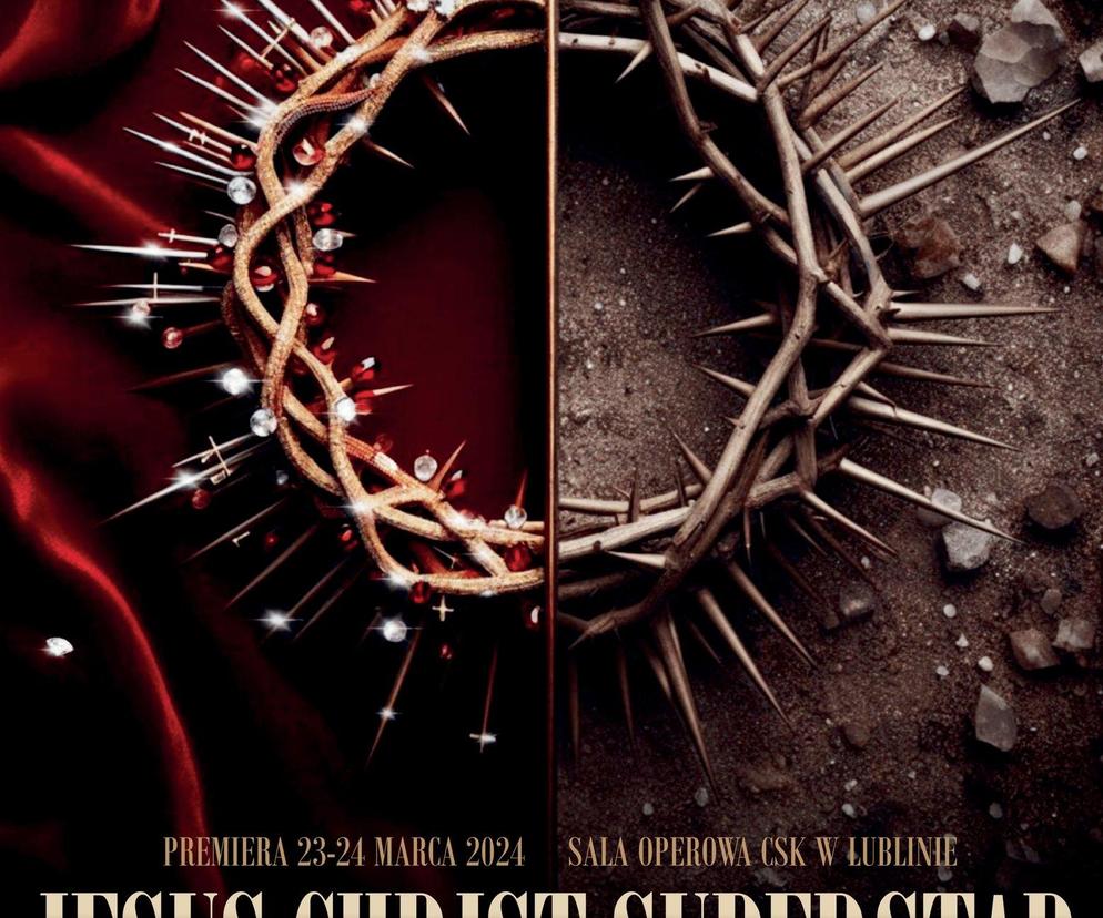 „Jesus Christ Superstar” - plakat widowiska 