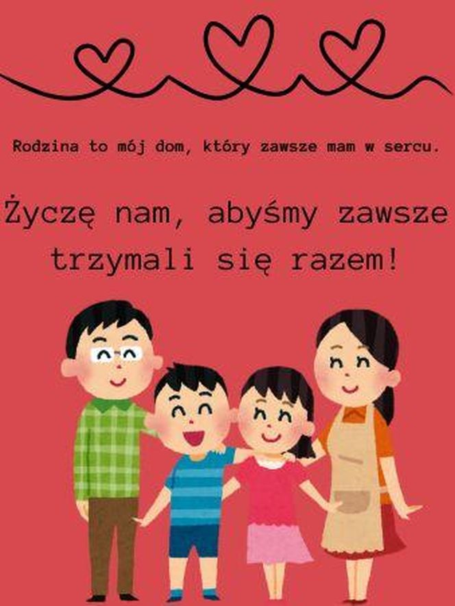 Życzenia na Dzień Rodziny