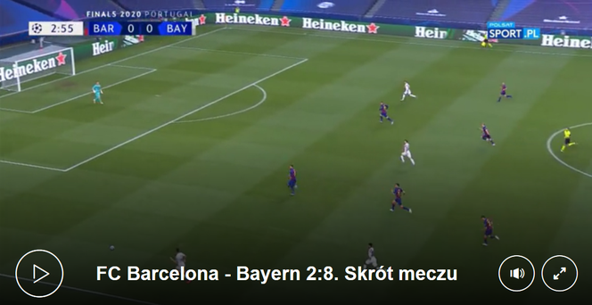 Skrót meczu FC Barcelona - Bayern Monachium