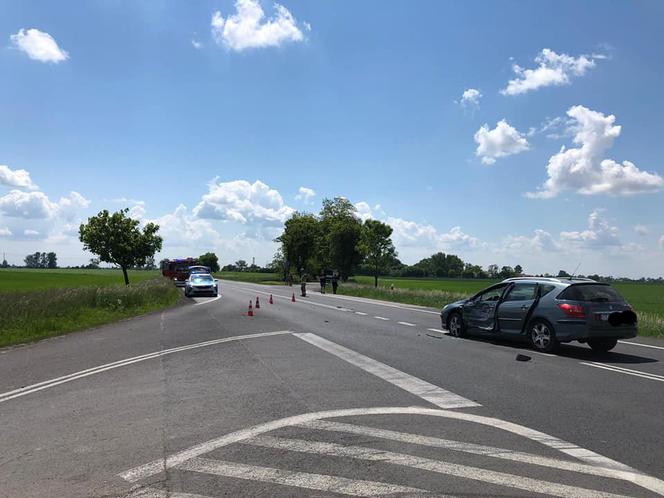 Koszmarny wypadek w Kończewicach pod Chełmżą. Nie żyje młody motocyklista