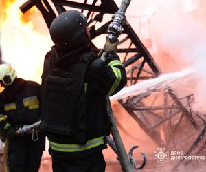 Kijów odcięty od prądu, wybuchy i pożary. Wielki atak Putina