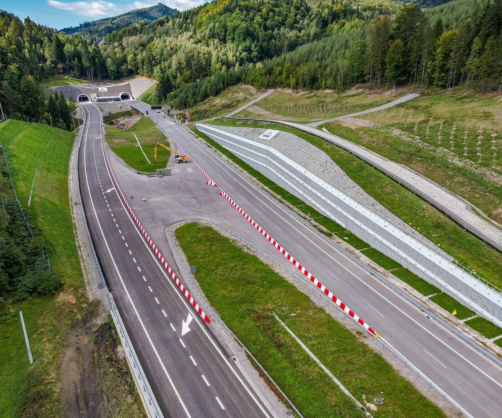 Malownicza ekspresówka przez Beskidy gotowa. Otwarcie nowej S1 w ciągu kilku dni