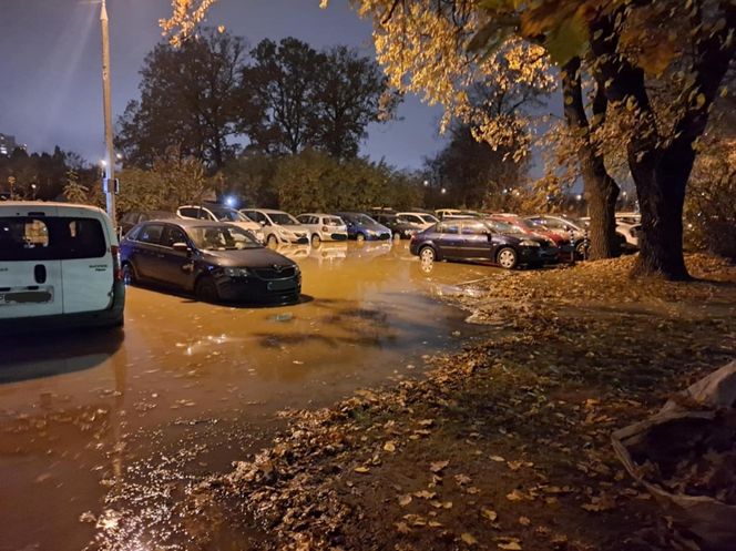 Awaria wodociągowa na osiedlu Rusa w Poznaniu