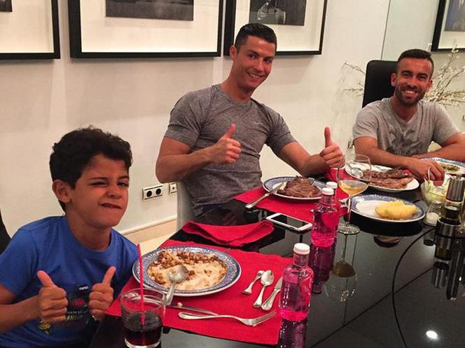 Cristiano Ronaldo i syn Cristiano Ronaldo Jr - Instagram