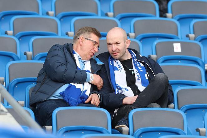 Kibice na Stadionie Śląskim podczas Wielkich Derbów Śląska (16.03.2024)