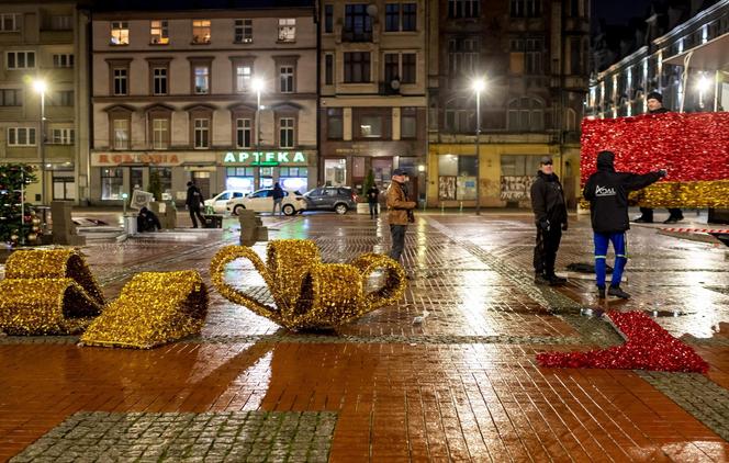 Bytom i iluminacje świąteczne 