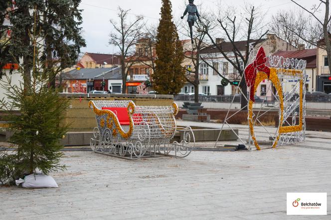Świetlne renifery zniknęły z centrum Bełchatowa. Nie przeżyły ataku wandali [AUDIO]