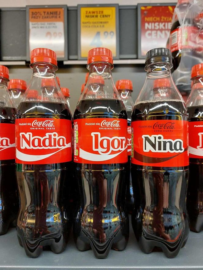 Coca-Cola w Biedronce