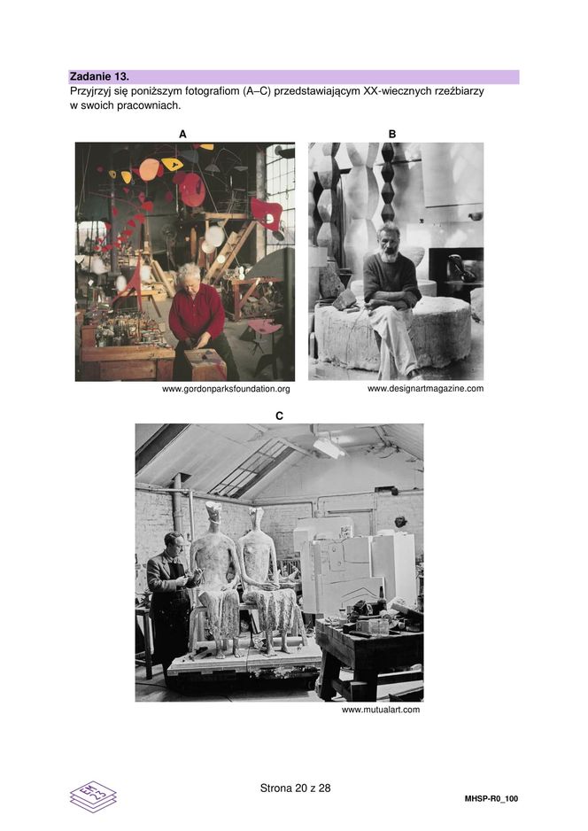 Matura 2025 historia sztuki - arkusz CKE 14.05.2025 - Formuła 2023