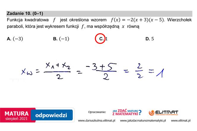  Matura poprawkowa 2021, matematyka. Odpowiedzi, pytania, arkusze CKE [24.08.2021]