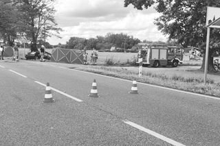 Ścibórz. Śmiertelny wypadek motocyklisty. Zderzył się z kierującym osobowym suzuki