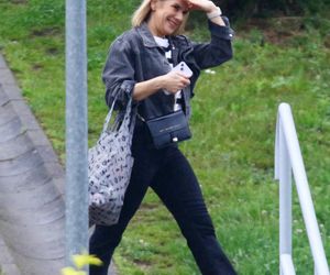 Zakupy Marty Nawrockiej pod okiem ochroniarza