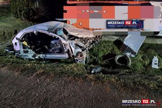 Dwie sylwestrowe tragedie w powiecie brzeskim! Nie żyją dwie osoby, w tym 18-latek [ZDJĘCIA]