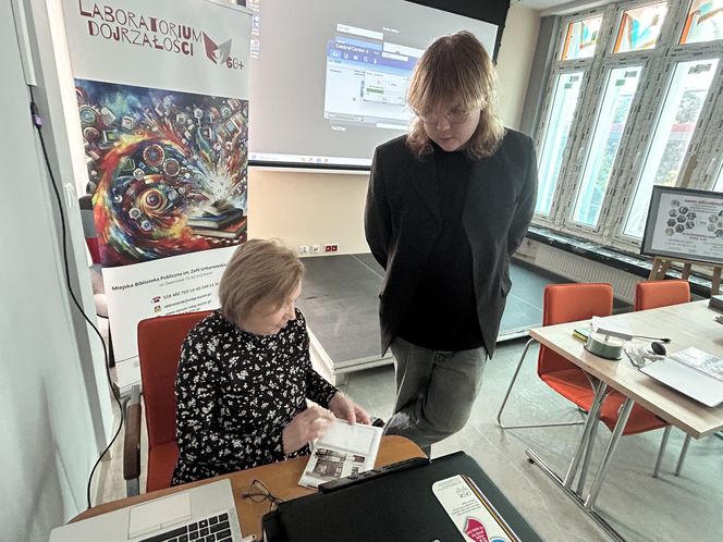 warsztaty w Miejskiej Bibliotece Publicznej w Koninie