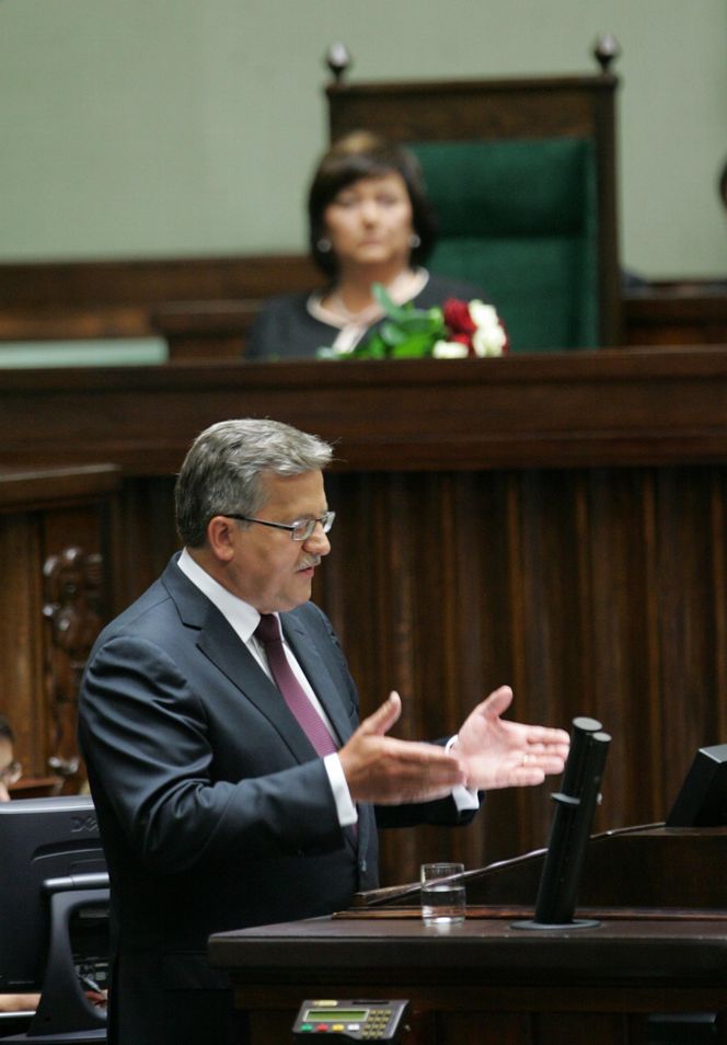 Zaprzysiężenie prezydenta Bronisława Komorowskiego