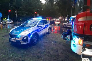 Potworny wypadek w Pilawie  pod Piasecznem. Jedna osoba nie żyje