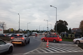 protest na Rondzie Gronowo