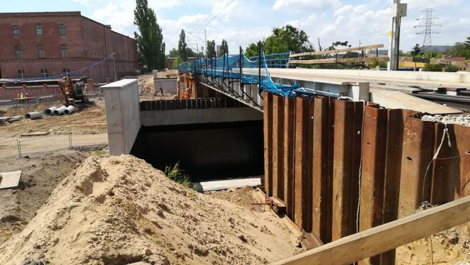 Trwa budowa nowego przystanku Wrocław Szczepin