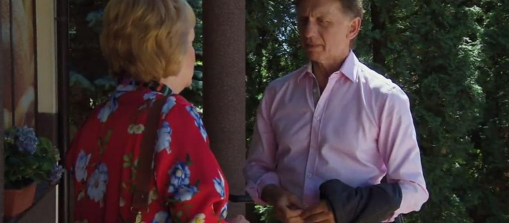 M jak miłość odc. 1393. Robert Żak (Krzysztof Tyniec), Kisielowa (Małgorzata Różniatowska)