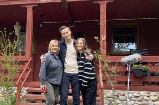 Pierwsza miłość. Marysia (Aneta Zając), Marta (Honorata Witańska), Piotrek (Michał Mikołajczyk)