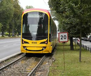 Zwężą al. Waszyngtona? Tramwajarze rozpoczęli pomiary przed remontem