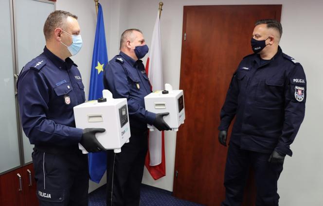 Specjalne urządzenia do dezynfekcji dla radomskiej policji