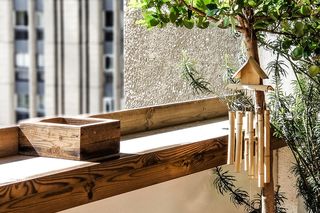 Sensoryczna przestrzeń na balkonie 