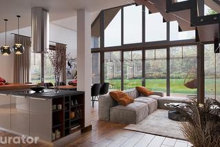 Projekt A102aG2 Dom z klimatem - wariant II (z wentylacją mechaniczną i rekuperacją)