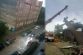 Niszczycielska burza spadła na Śląsk. W Raciborzu oberwanie chmury