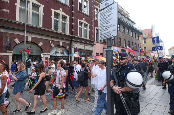 Marsz Równości w Gliwicach przeszedł przez centrum miasta