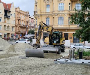 Tak przebiega rewitalizacja Placu Wolności w Bydgoszczy. Zaglądamy na plac budowy