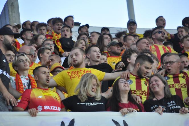 Korona Kielce - Widzew Łódź. Zobacz zdjęcia kibiców na trybunach