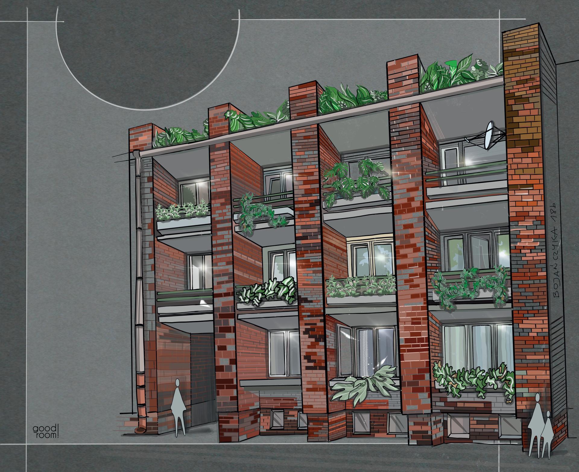 Jestem miastem: wystawa ilustracji architektonicznej