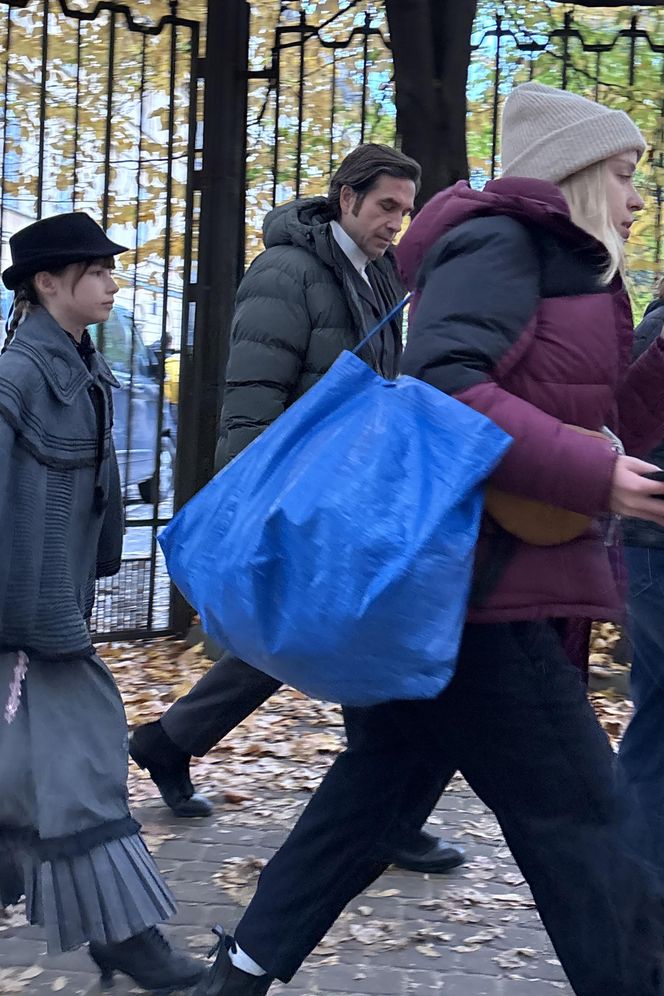 Gwiazdy marzną na planie "Lalki"