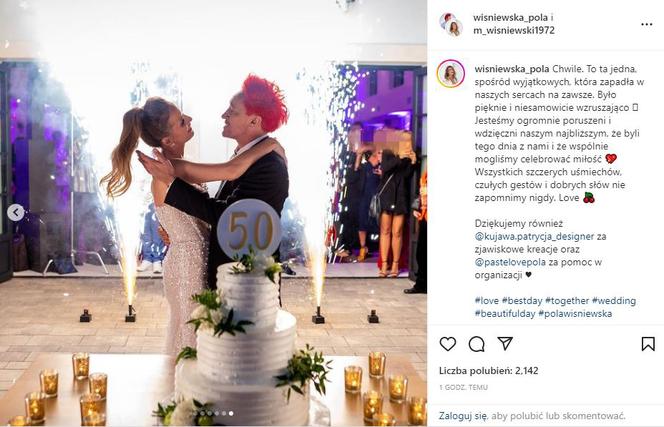 Ślub i wesele Michała Wiśniewskiego z Polą