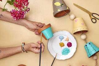 Doniczka i dzwonek wietrzny w jednym, krok po kroku