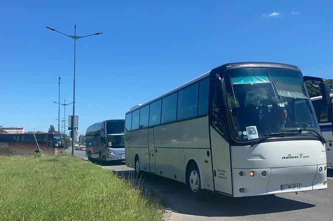 Protest autokarów 