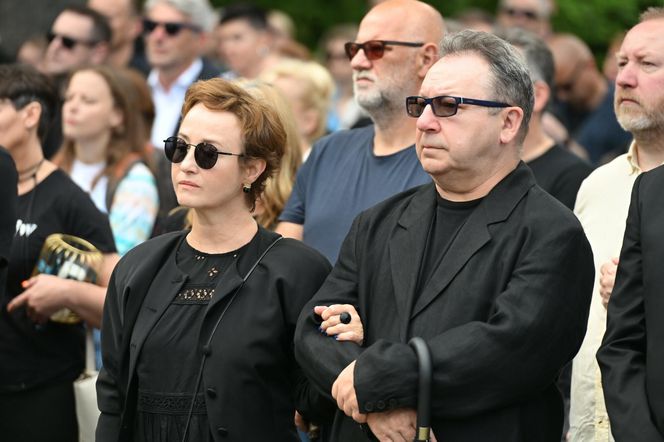 pogrzeb Joanny Kołaczkowskiej - gwiazdy