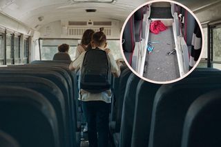 Kierowca pokazał, co dzieci z podstawówki zrobiły z autokarem. „Myślę, że to wszystko jest wynoszone z domu”