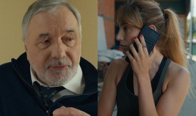 Barwy szczęścia. Andrzej (Leon Charewicz), Celina (Orina Krajewska)