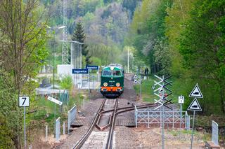 Zabytkowym pociągiem przez Góry Sowie